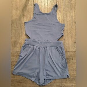 Abercrombie Kids Girls Active Cutout Romper | Size 11-12